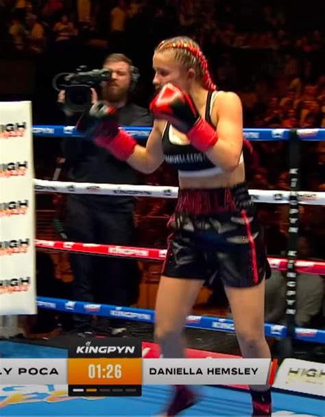 influencer mma flash|Kingpyn Boxing results: Daniella Hemsley flashes ...